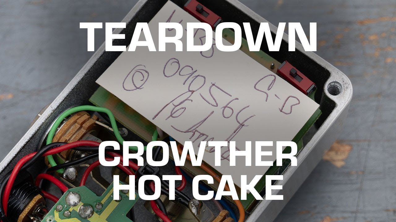 試奏動画】crowther audio hot cake old circuit ホットケーキデモ