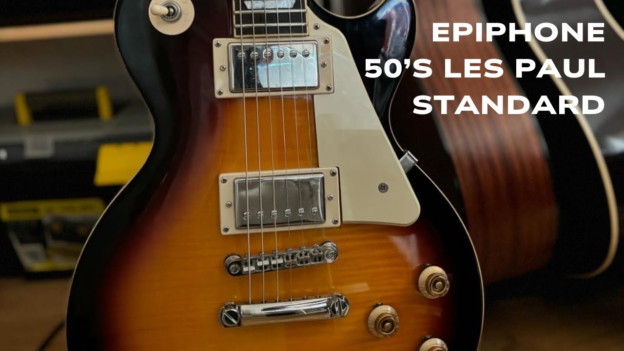 How good is the Inspired By Gibson Epiphone Les Paul Standard 50s