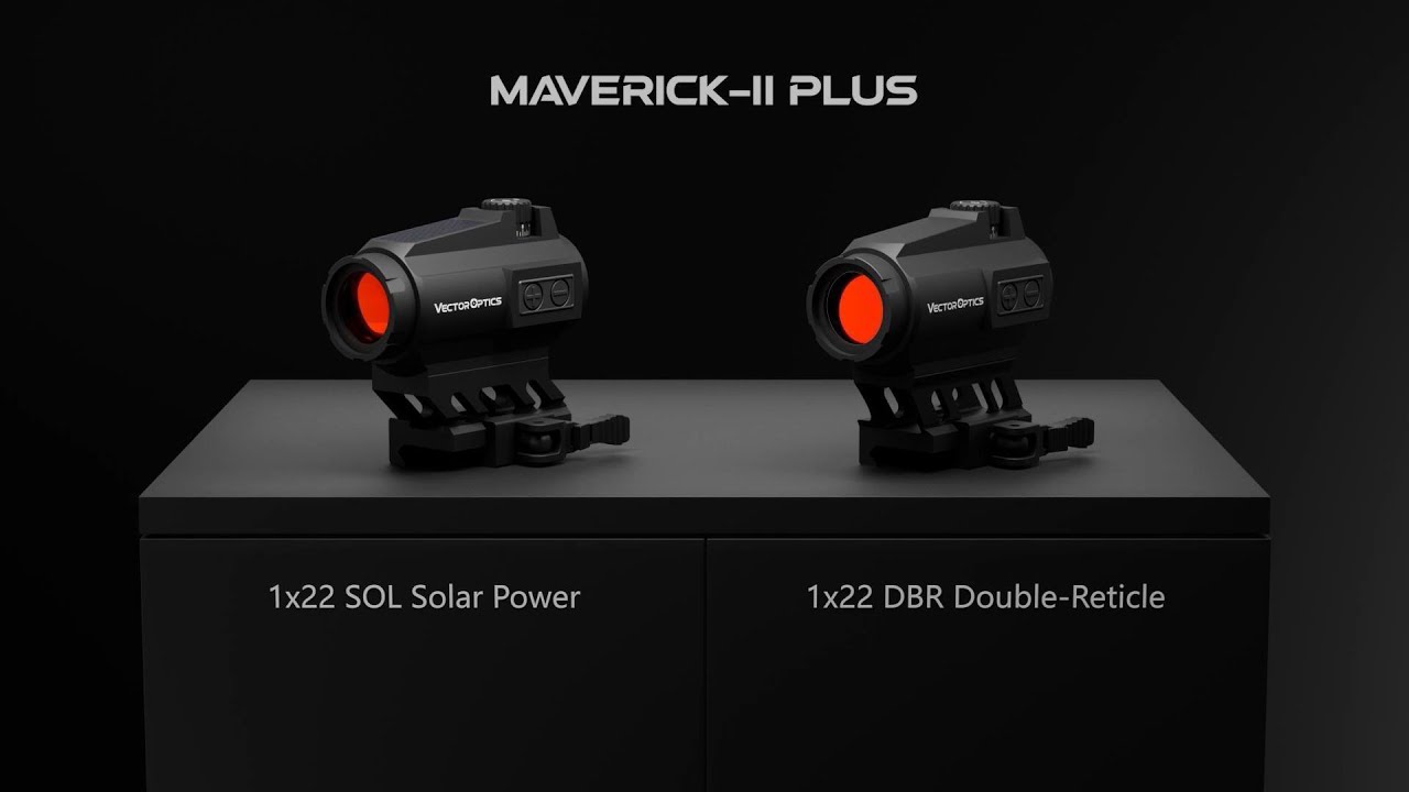ベクターオプティクス ドットサイト Maverick-II Plus 1x22 SOL Solar