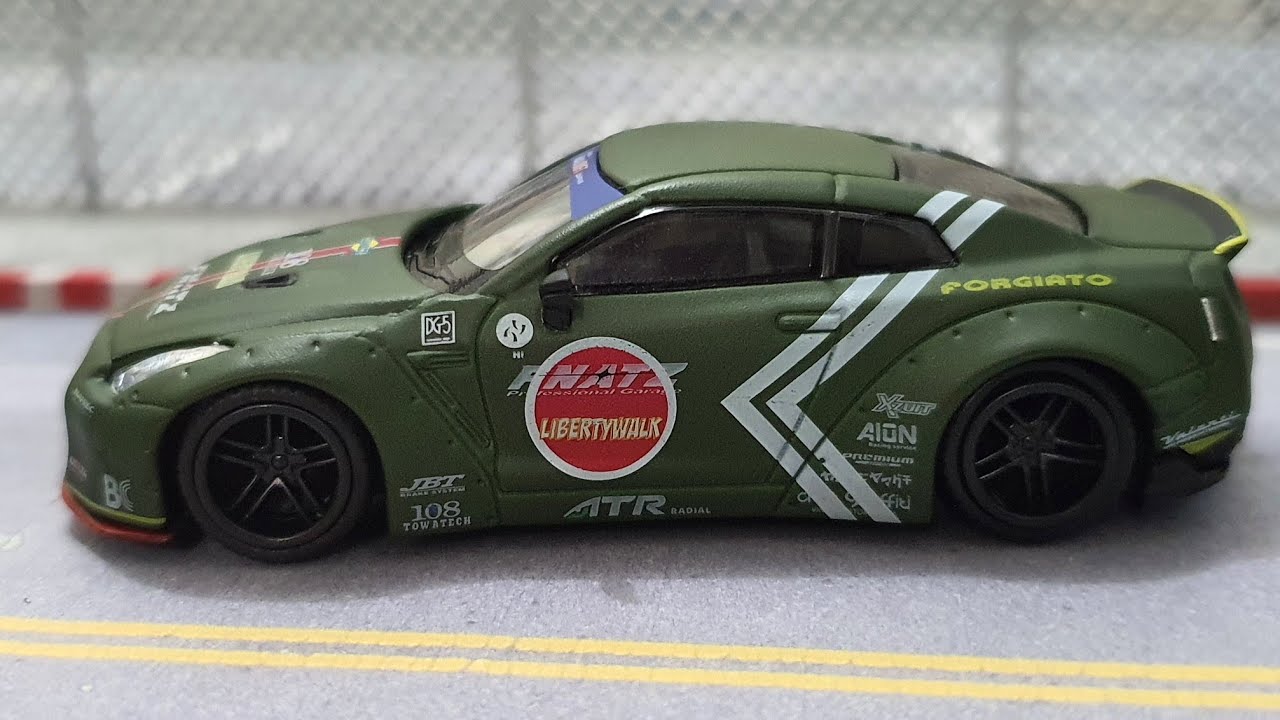 LB-WORKS Nissan GT-R (R35) Zero Fighter Special Type 1, Rear Wing