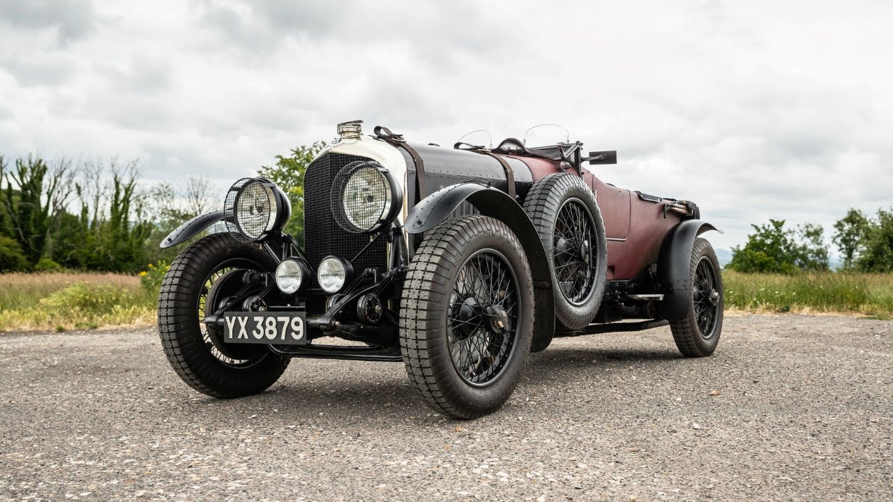 1928 4 ½ Litre Bentley: YX3879 - YouTube