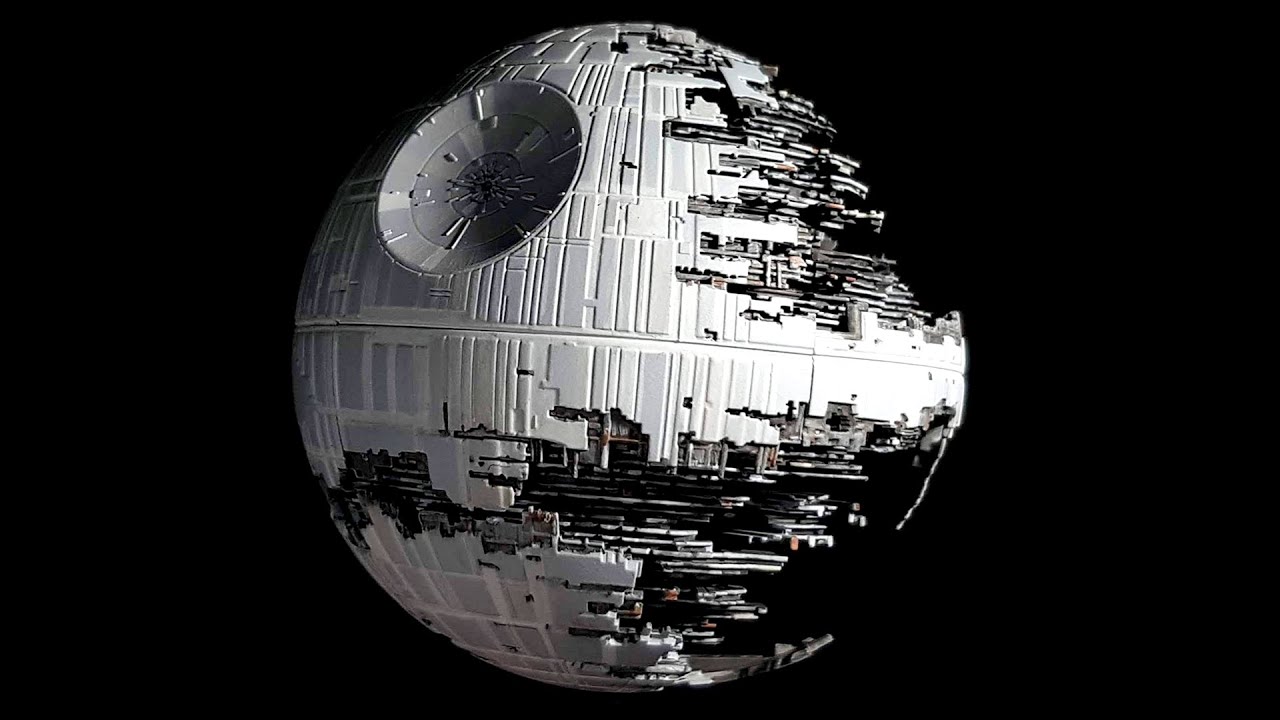 Painting super subtle details to the Death Star II - YouTube