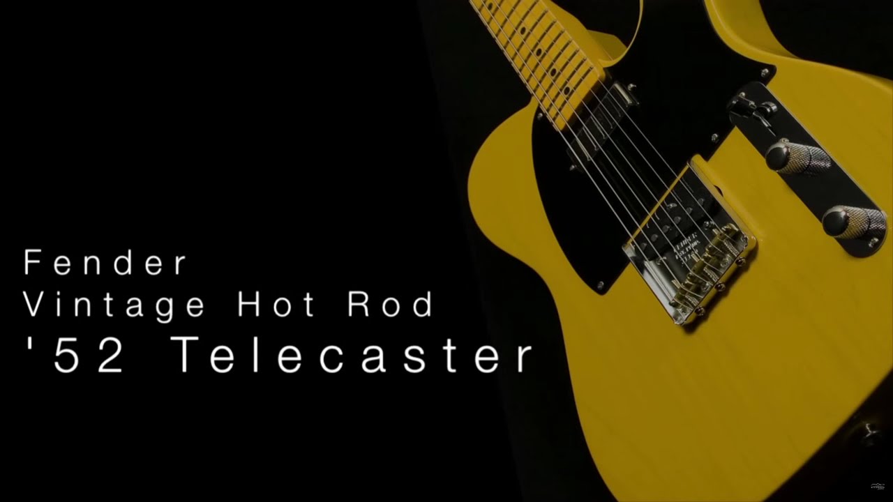 Fender American Vintage Hot Rod 1952 Telecaster • Wildwood Guitars