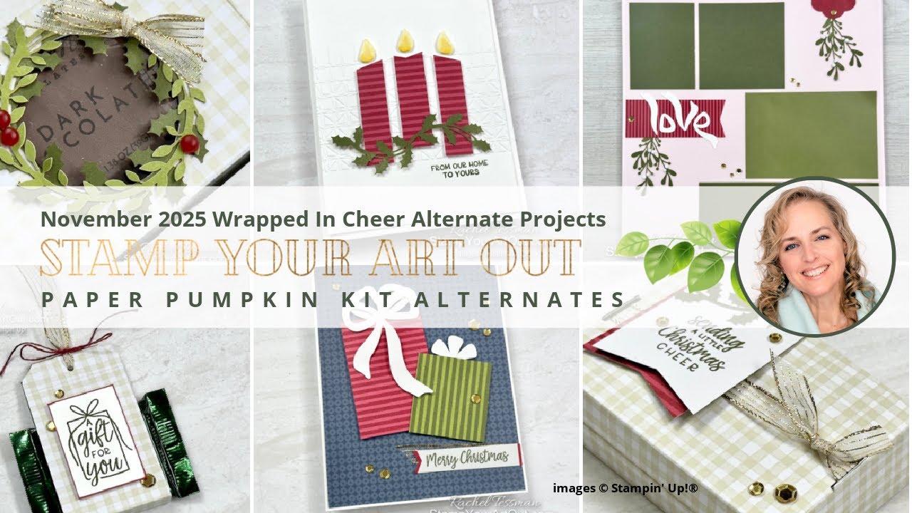 November 2025 Wrapped In Cheer Alternate Projects - YouTube