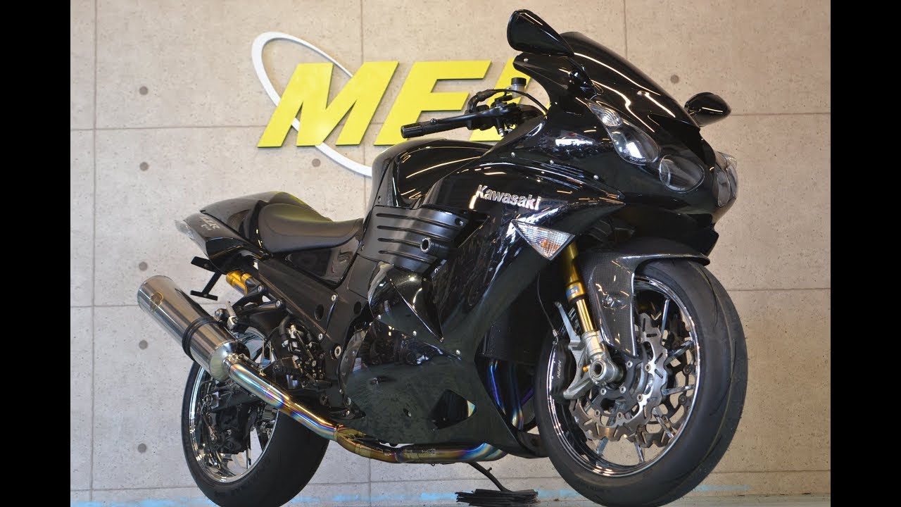 KAWASAKI ZZR1400 前後オーリンズ ワイバンフルエキマフラー サウンド