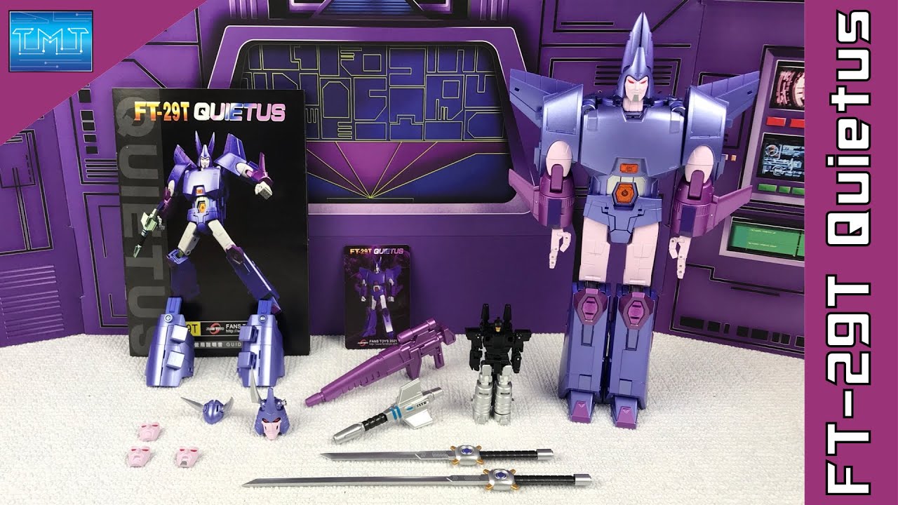 TMT0 - Fans Toys FT-29T Quietus (Cyclonus) Unboxing - YouTube