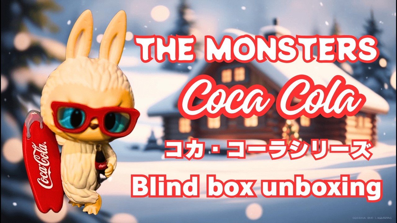 POP MART】開封！THE MONSTERS Coca Colaシリーズ - YouTube