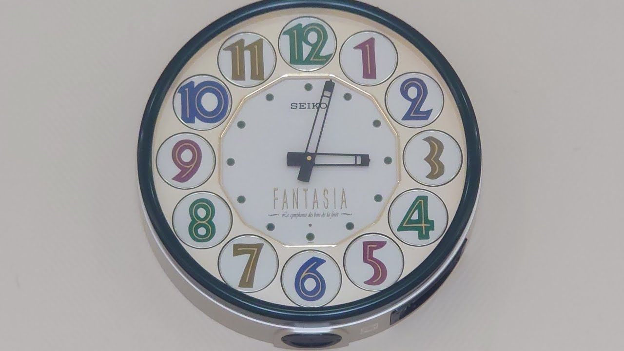 からくり時計]SEIKO セイコーファンタジア(RE540M)午後3:00(♪大きな古