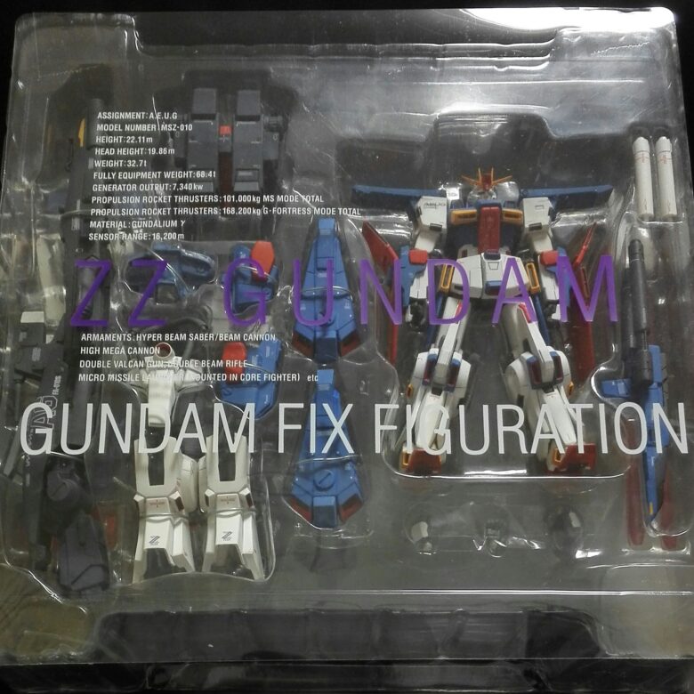 GUNDAM FIX FIGURATION #0022 ZZガンダム レビュー1回目 | GUNDAM PRESS