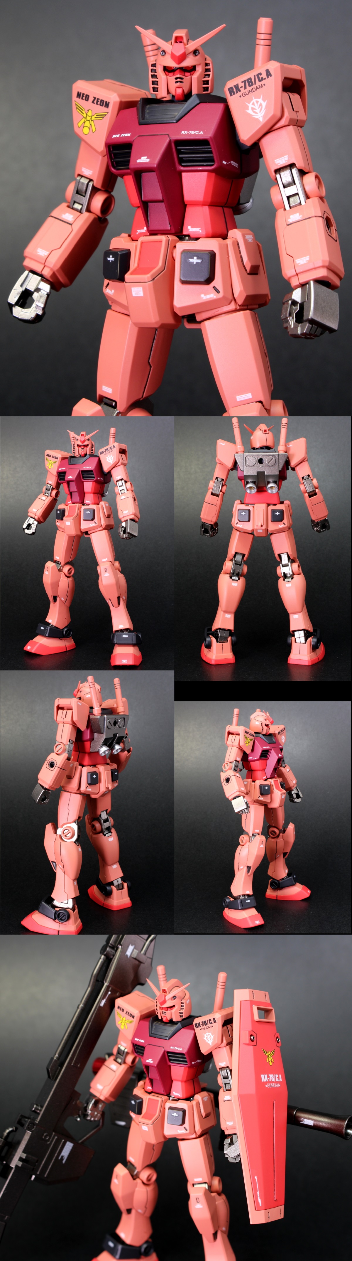 HGUC キャスバル専用ガンダム RX-78-2 GUNDAM REVIVE版 ガンダム 改修