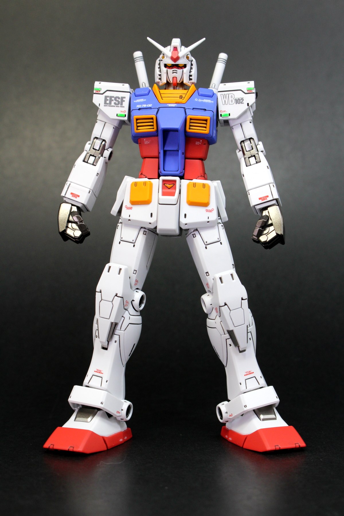 HG ガンダム オリジン版 1/144 RX-78-02 GUNDAM THE ORIGIN 改修塗装