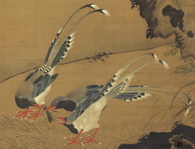 每日讀一畫｜明呂紀《桂菊山禽圖》 - 每日頭條