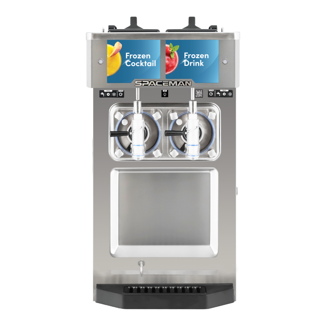 6455-C Two Flavor Countertop Model Frozen Drink Machine – Ice
