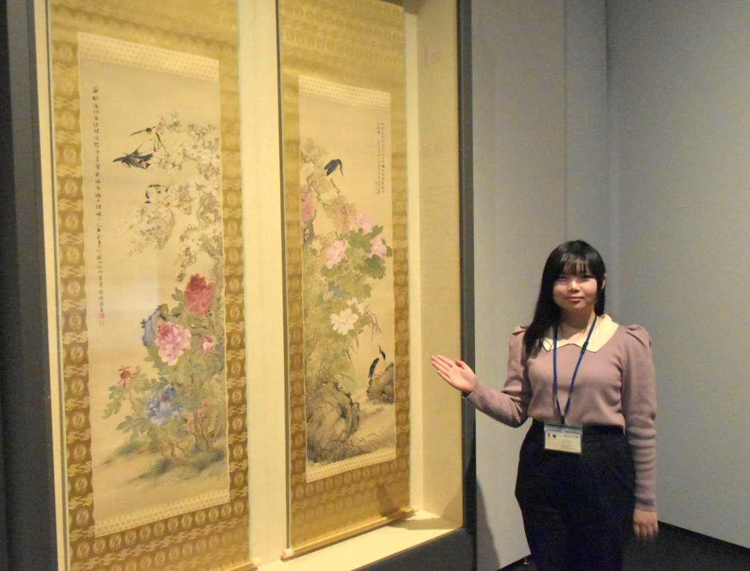 茨城新聞】奥原晴湖、女流南画の魂 山水や花鳥の名品一堂に 古河出身