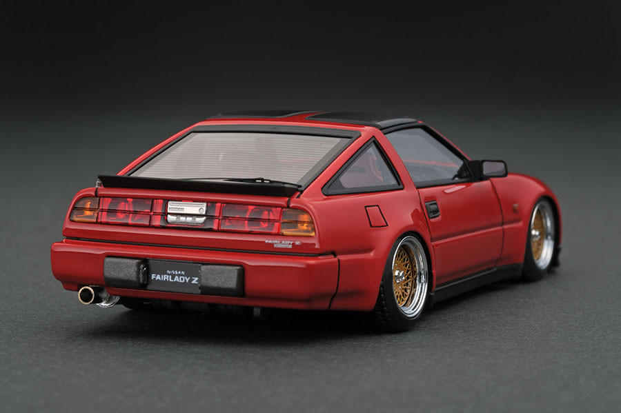 IG0662 1/43 Nissan Fairlady Z (Z31) Red | LINE UP | ignition model