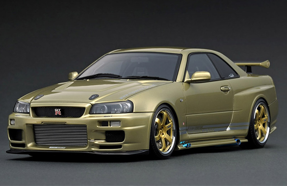 IG1475 1/18 TOP SECRET GT-R (BNR34) Millennium Jade | LINE UP
