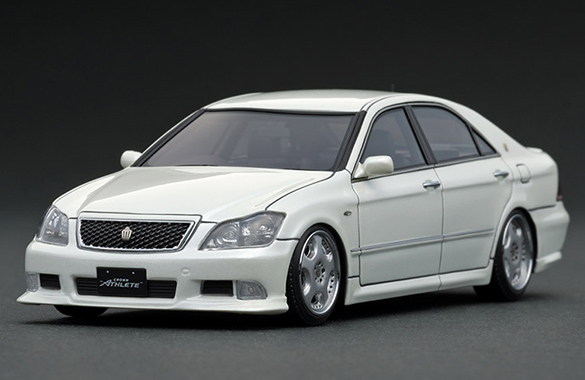 IG1504 1/43 Toyota Crown (GRS180) 3.5 Athlete Pearl White | LINE