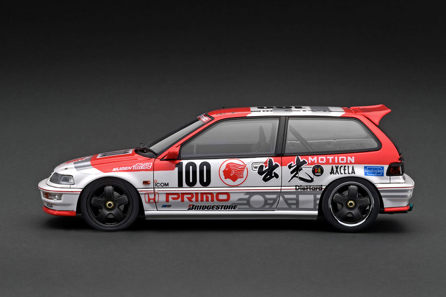 IG3507 1/18 Honda CIVIC (EF9) SiR White/Red | LINE UP | [公式