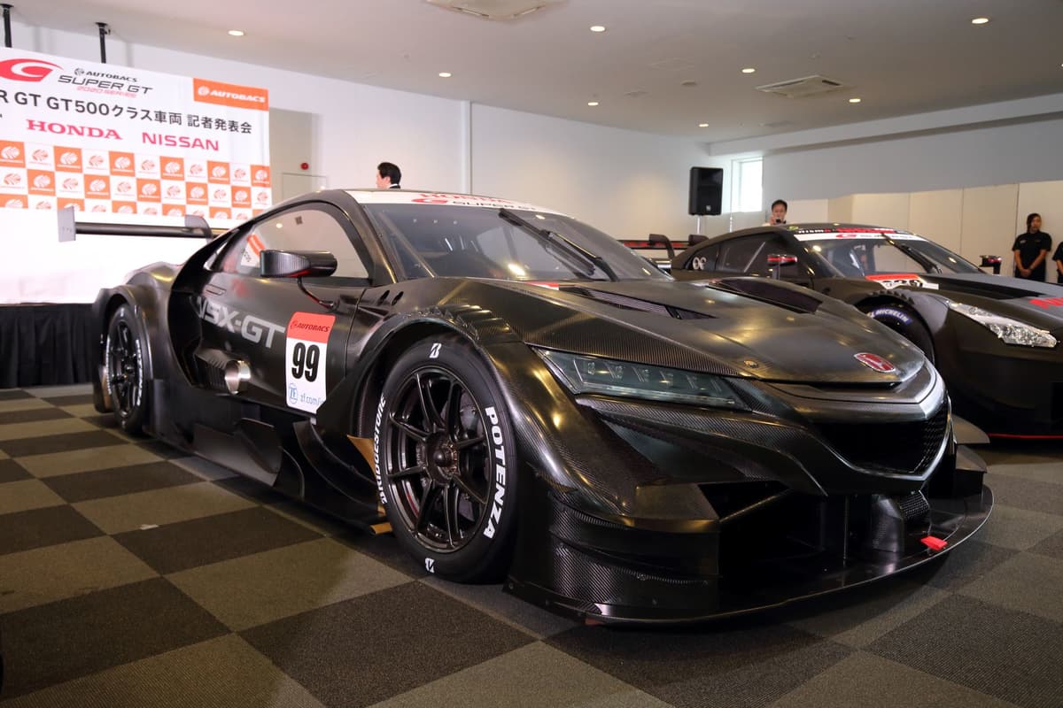 SUPER GT】新型GT500マシンを発表、ホンダNSXはレース車両規則でFR駆動