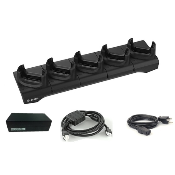 ゼブラ・テクノロジーズ TC22/27用5連充電専用クレードルセット CRD