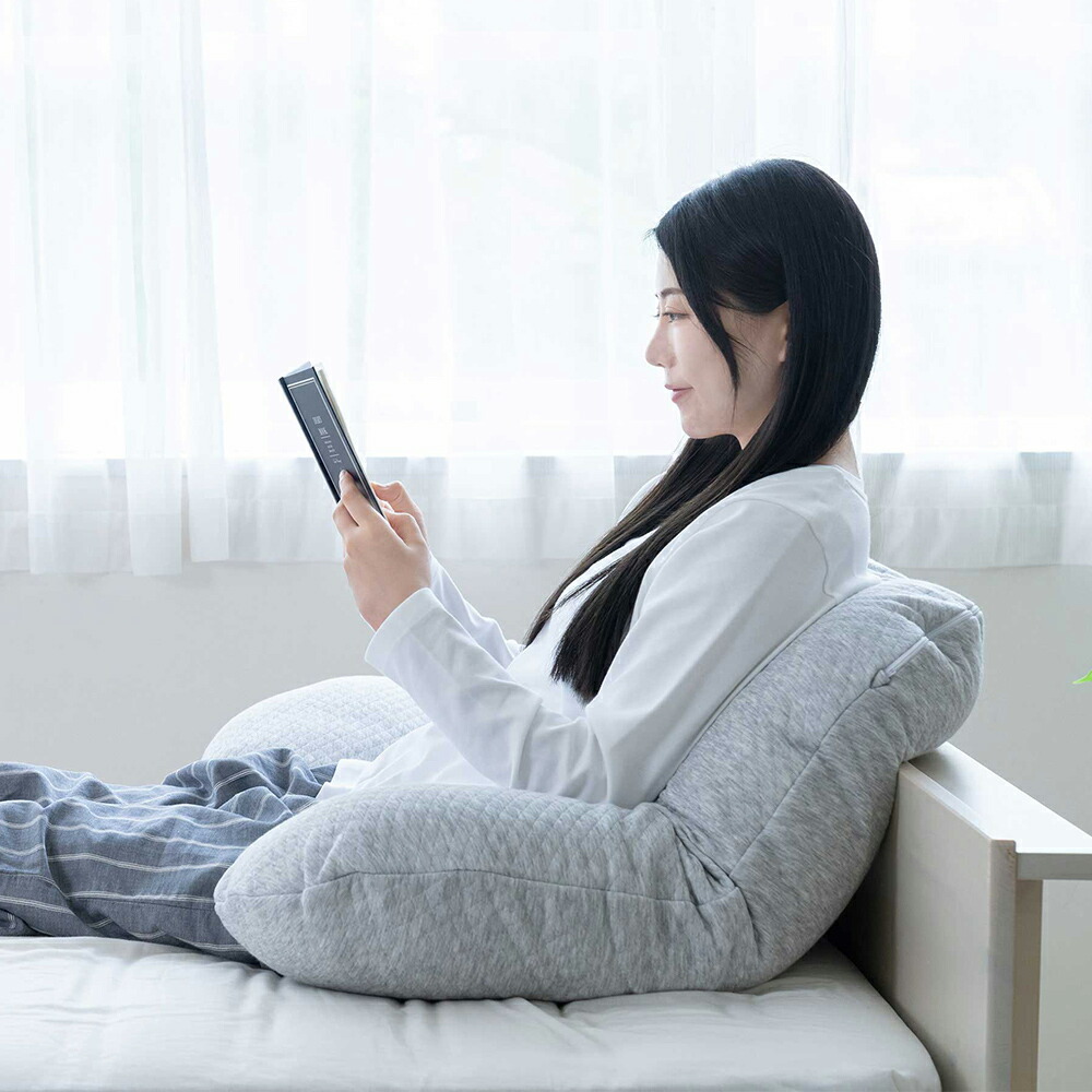 ヤマダモール | モリシタ スマホがみやすい包まれまくら 抱き枕 洗える