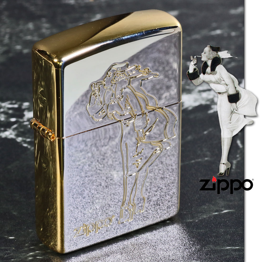 楽天市場】zippo(ジッポーライター)人気の「WINDY」デザイン
