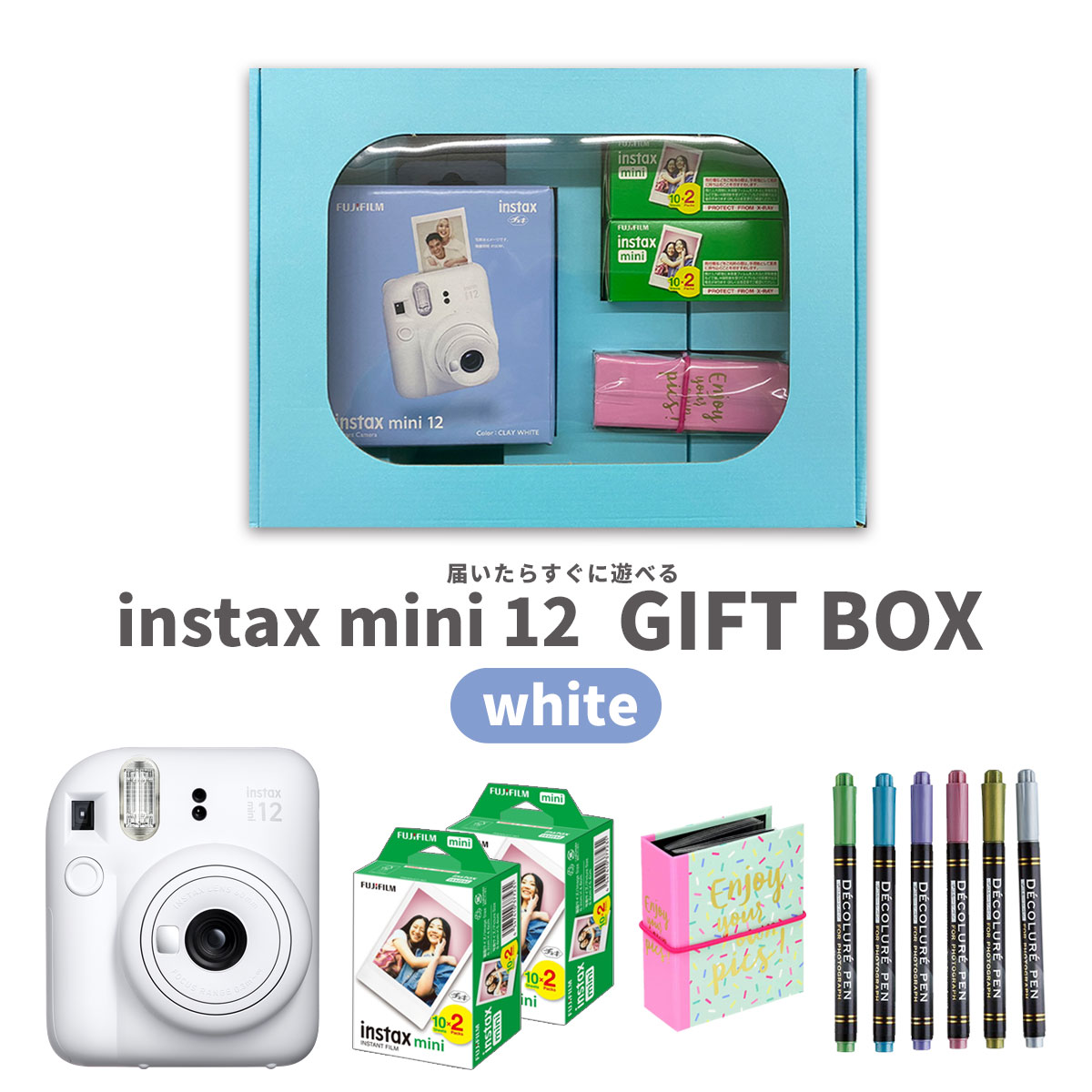 ギフト チェキA】富士フィルム チェキ インスタントカメラ instax mini