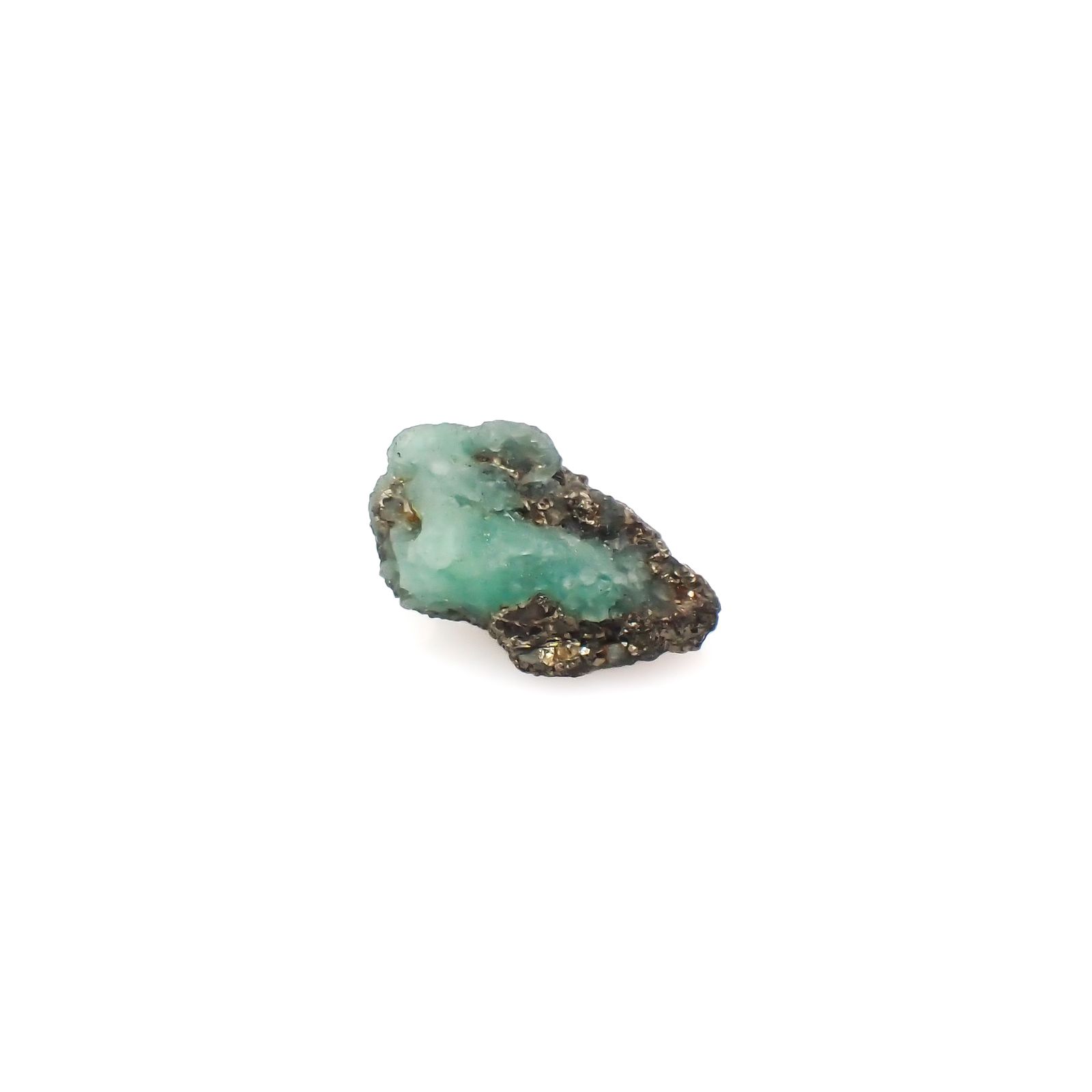 エメラルド 原石 コロンビア産 7.65ct / 15.4x9.4mm前後 [240427244