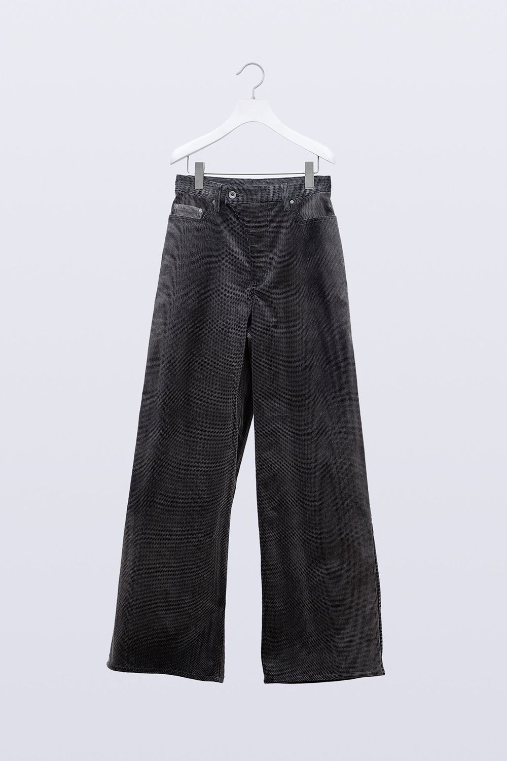 HATRA - 【26SS】Refract Bleach Denim [black] - リフラクトブリーチ