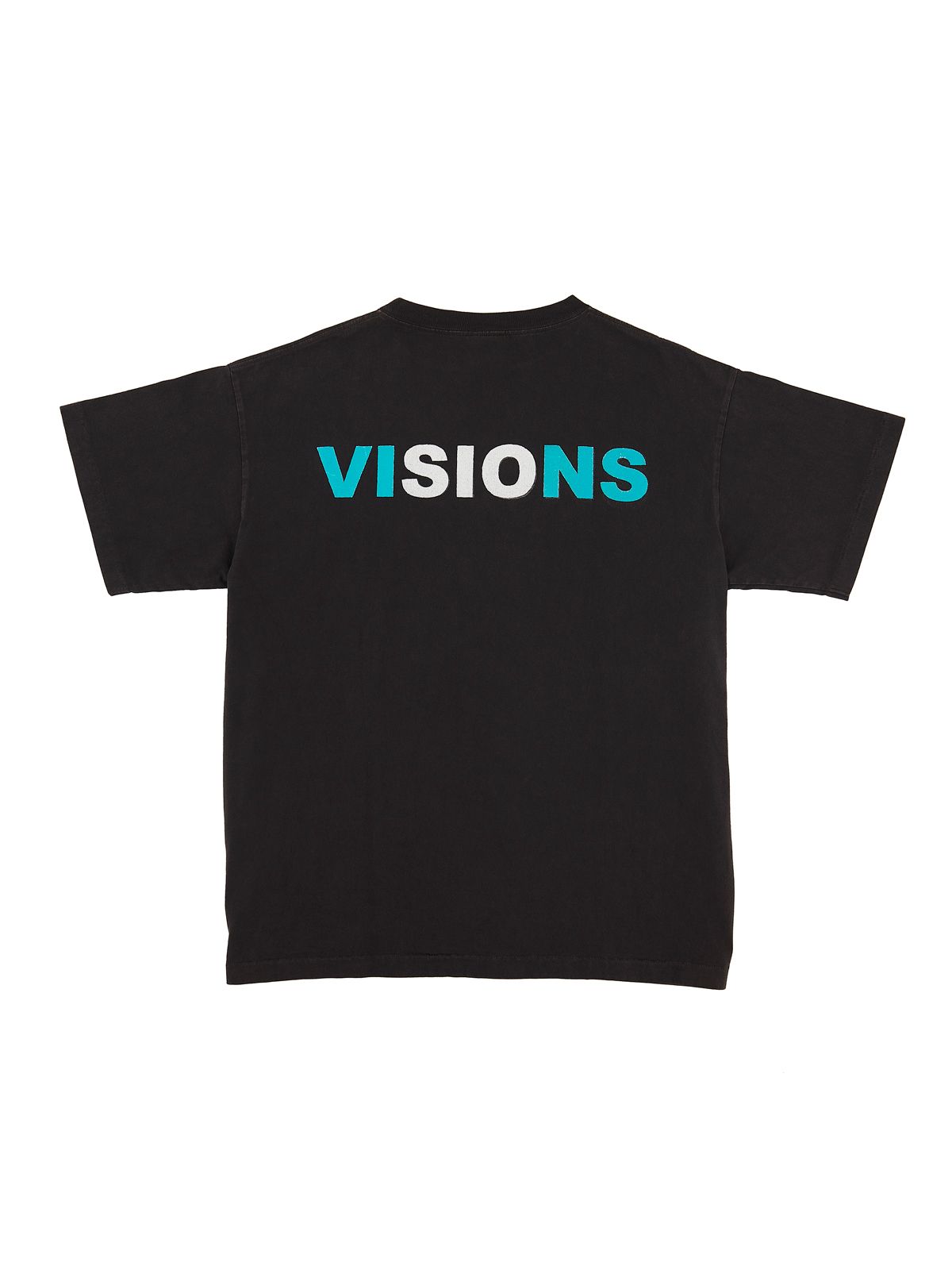 SAINT M×××××× - ラスト1点 / SM-S21-0000-006/SS TEE _vision_BLACK