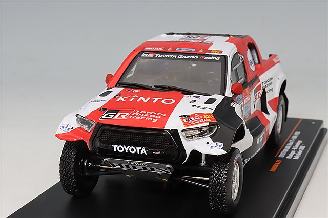 イクソ 1/43 トヨタ GR DKR ハイラックス Evo T1U 2024 ダカールラリー