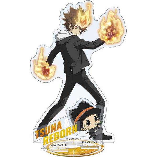 家庭教師ヒットマン REBORN！ アクリルスタンド/沢田綱吉＆リボーン