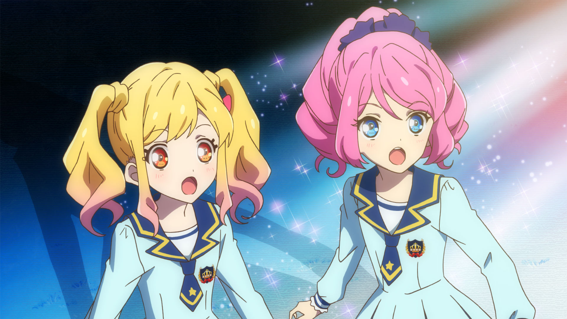 66】アイカツスターズ アニon マグバッジ 桜庭ローラ2個 66】アイカツ