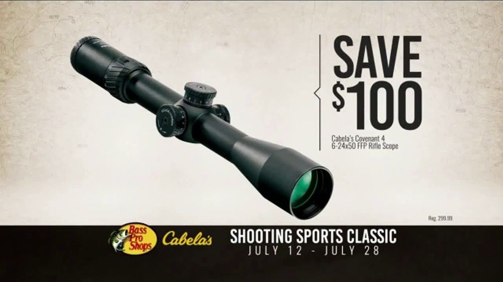 Cabela's Covenant 4 6-24x50 FFP Rifle Scope TV Commercials - iSpot