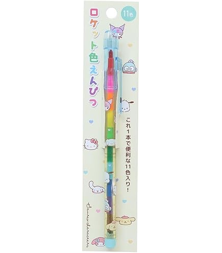 Amazon.co.jp: サンエックス オールスターズ 色鉛筆 12色セット