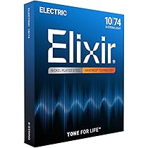 Amazon.co.jp: Elixir エリクサー エレキギター弦 NANOWEB 8弦 Light