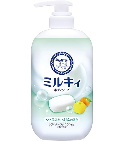 Amazon | ミルキィボディソープ やさしいせっけん ポンプ付500ML