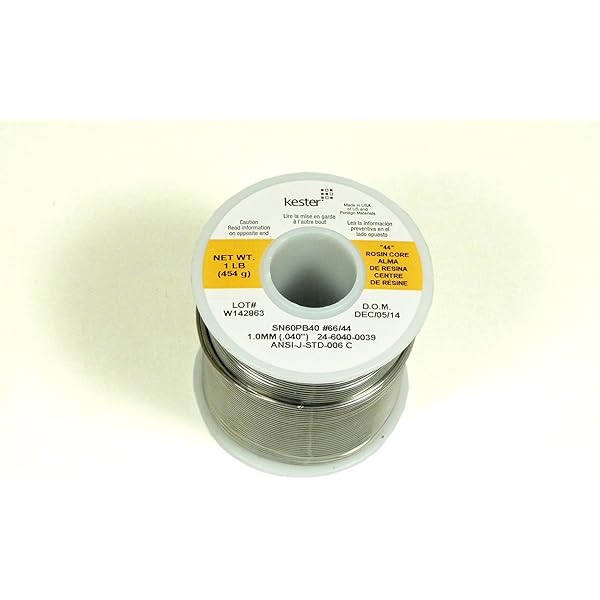Amazon.co.jp: Montreux Kester #44 60/40 .040 No.1475 1.5メートル