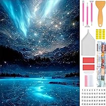 Amazon.co.jp: Amyaker ダイヤモンドアート キット 四角いビーズ 全面