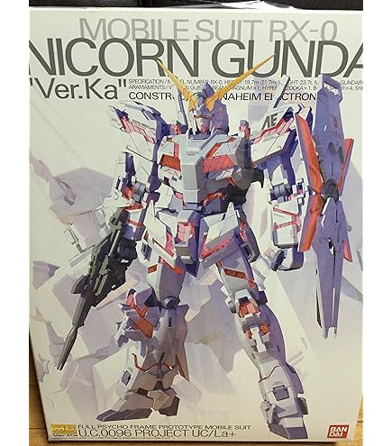 Amazon | MG 1/100 RX-0 ユニコーンガンダムVer.Ka チタニウム