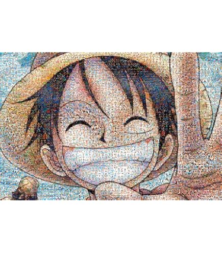 1000 Piece ONE PIECE mosaic Art straw store 1st Anniversary