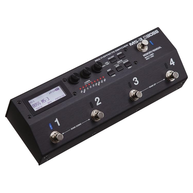 BOSS MS-3 - マルチエフェクター + プログラマブルスイッチャーの一