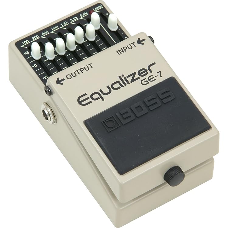 BOSS GE-7 Equalizer - 定番の7バンド・グラフィック・イコライザー