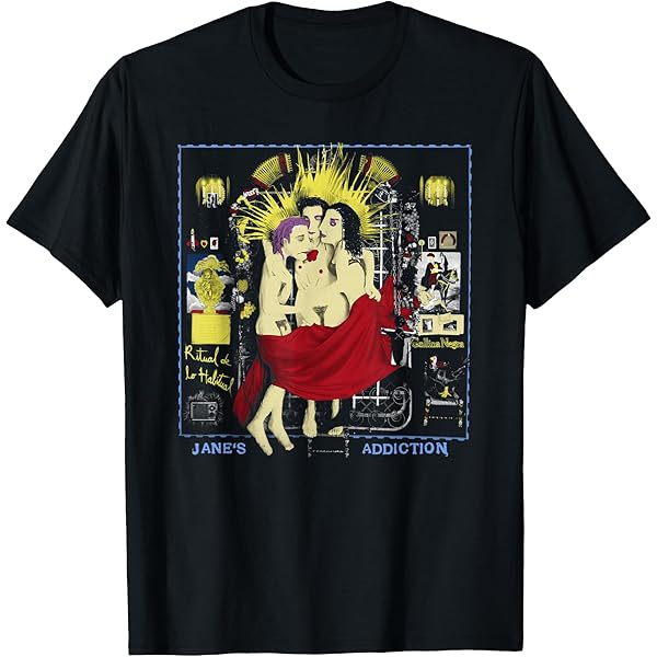 Amazon.com: Jane's Addiction Habitual T-Shirt : Clothing, Shoes