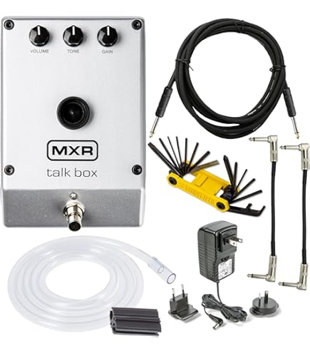 Amazon.com: MXR M222 Talk Box w/ Power Supply and Patch Cables