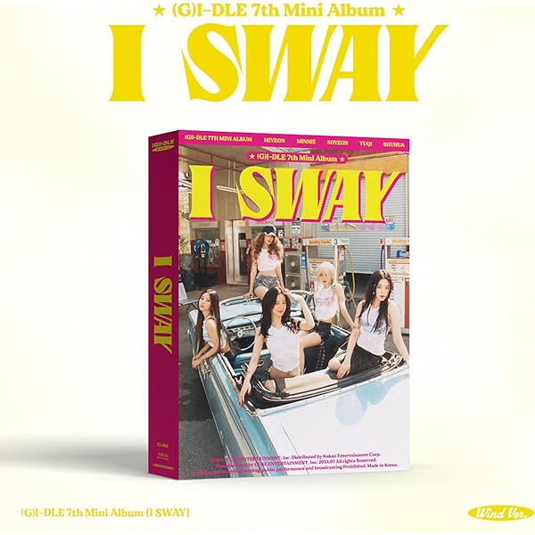 G)I-DLE [ I SWAY ] 7th Mini Album [ Wind Version ] - Amazon.com Music
