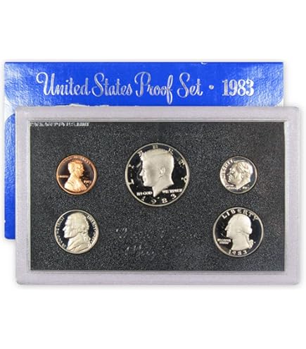 1985 S US Mint Proof Set Original Government Packaging at Amazon's