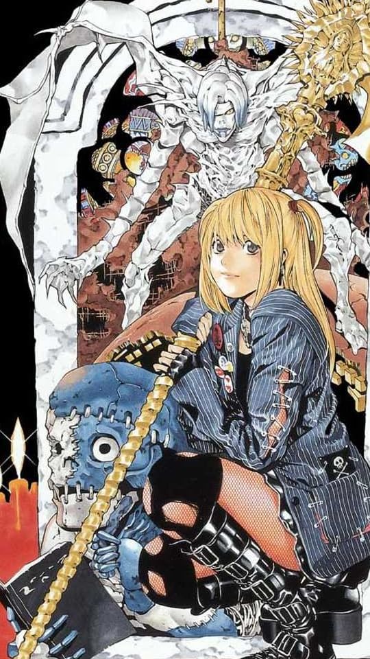 DEATH NOTE QHD(540×960)壁紙 弥 海砂（あまね ミサ） アニメ-スマホ用