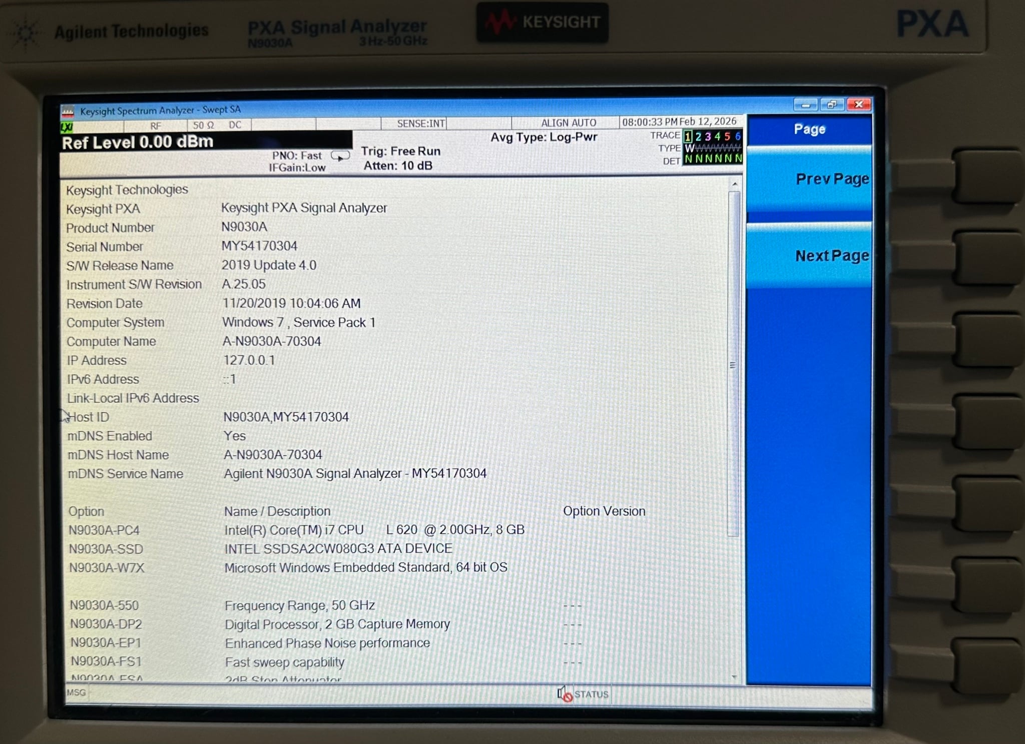 スペクトラムアナライザ - Used Keysight Equipment