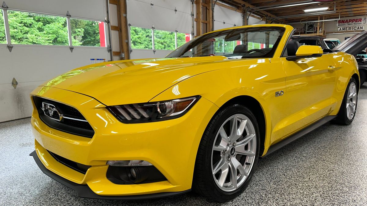 2015 Ford Mustang GT 50 Years Appearance Package VIN